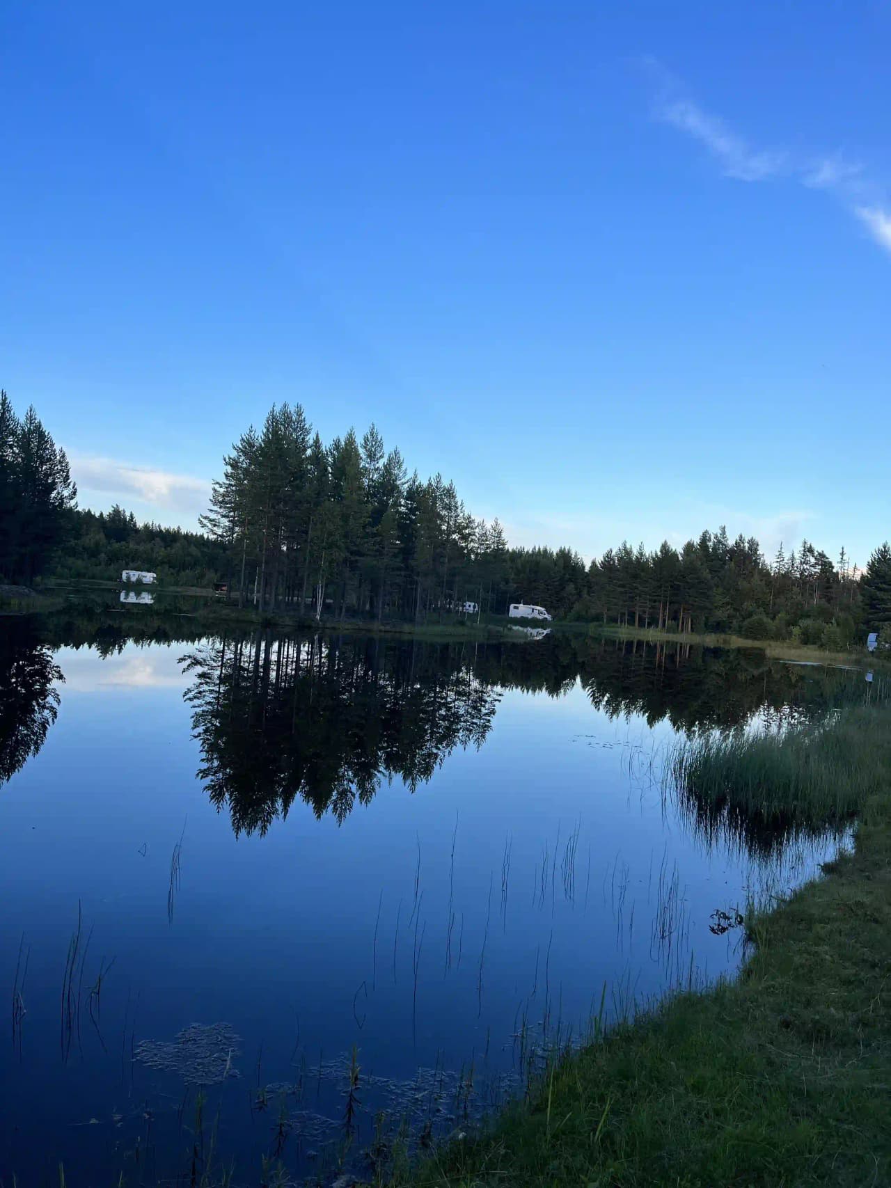 Upptäck Vildmarksfisket i Mora – natursköna ställplatser vid Stortjärn. Perfekt för fiske, avkoppling & husbilsliv nära Mora. Boka din plats!