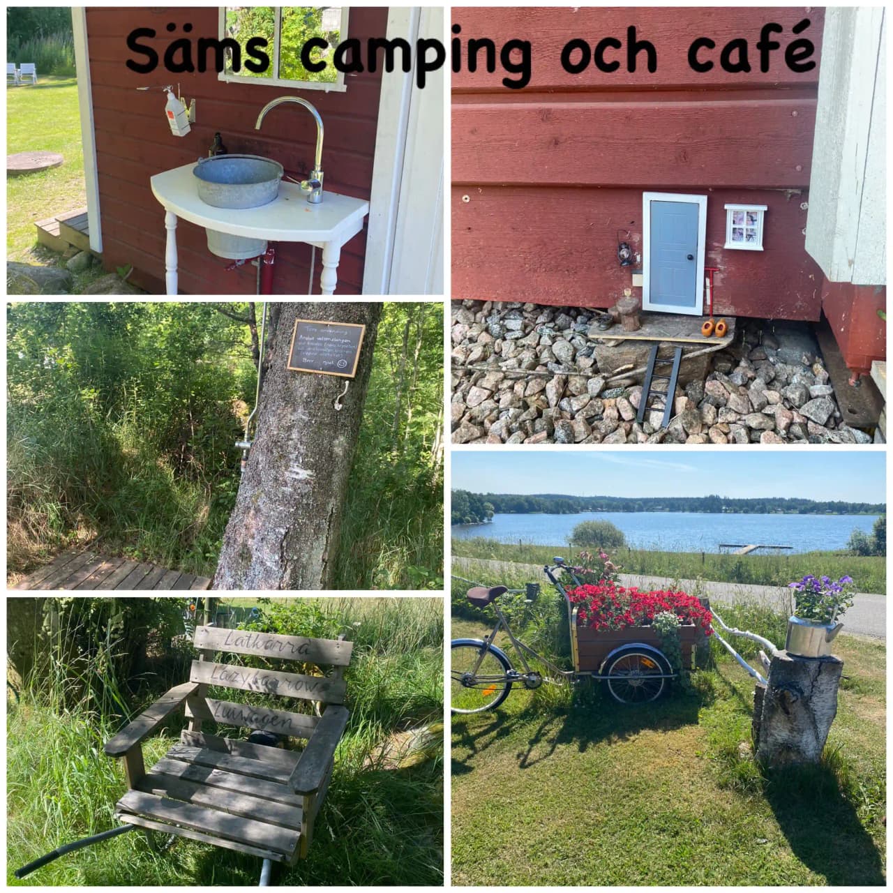 Upptäck Säms Camping & Café i Herrljunga! En naturskön ställplats vid Sämsjön med café, fiske, bad, vandring, el & service. Perfekt för husbil/husvagn.