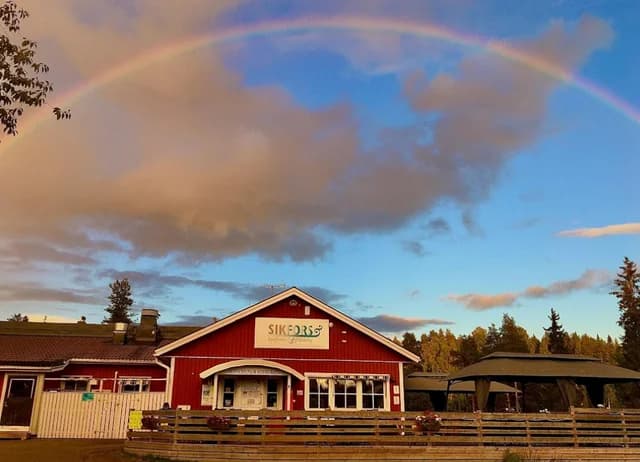 Upptäck Sikfors Konferens & Fritidsby! Året runt-öppna ställplatser vid Piteälven med el, servicehus, spa, pool, fiske & restaurang. Boka din husbilsplats!