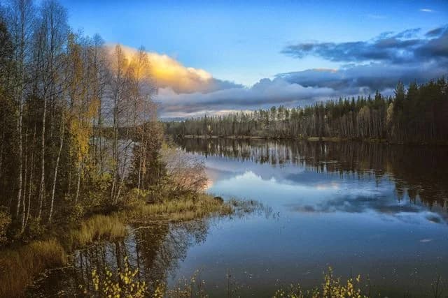 Upptäck Lake Österjörn Camping: Natursköna ställplatser för husbil vid sjö med el, dusch, vatten & WiFi. Del av historiska Lantliv Lodge i Västerbotten.